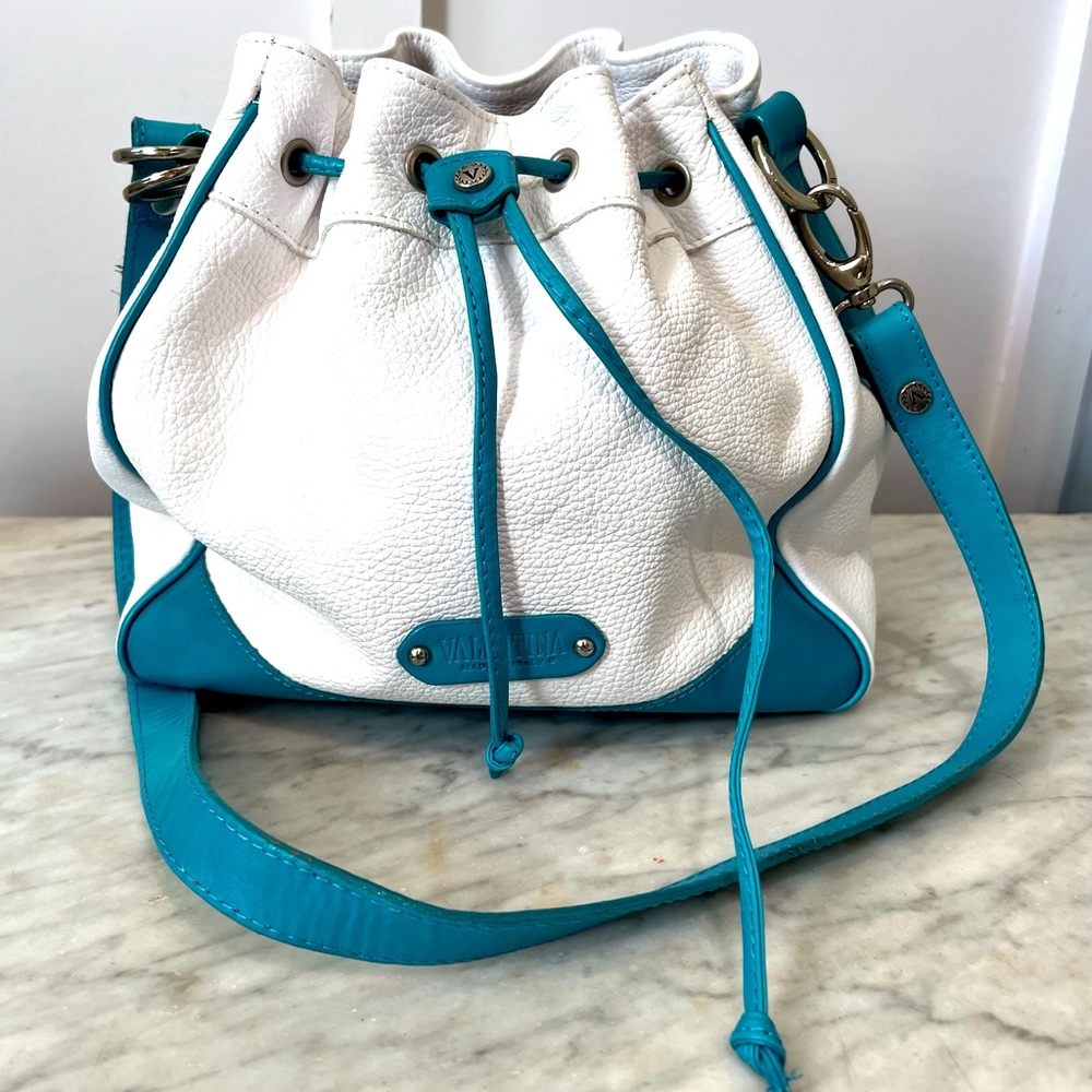 Valentina Drawstring Bucket Bag